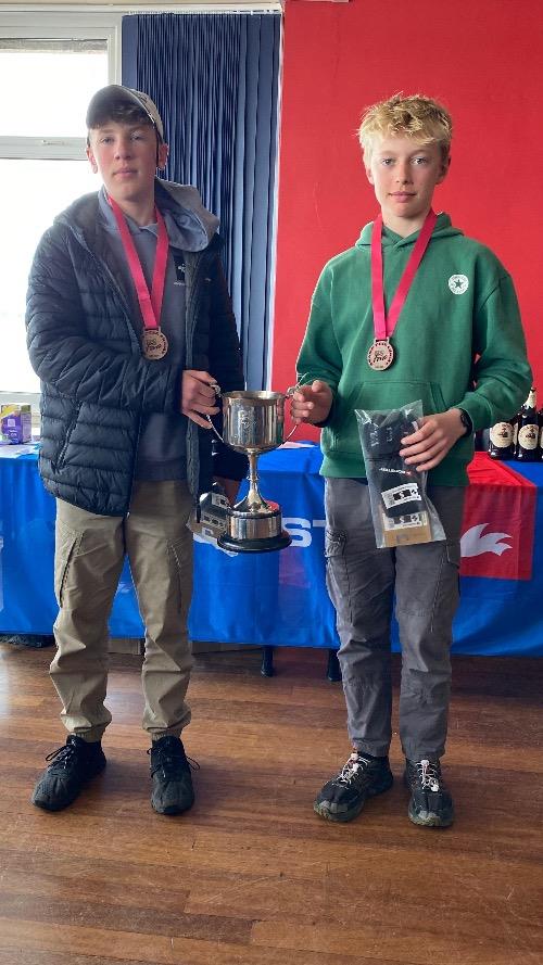 Ben and Tom win the RS Feva Inlands and GP5 at Draycote Water - photo © Phil Rydin-Orwin