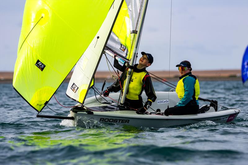 RS Feva GP3 and Winter Championships at Weymouth photo copyright Oli King Photography taken at Weymouth & Portland Sailing Academy and featuring the RS Feva class