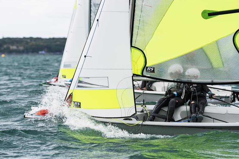 Day 1 - SailGP Inspire- RS Feva - Royal Akarana YC - Jan 17, 2025 - photo © Justin Mitchell www.justinmitchell.co.nz - Instagram: @jl_mitchell_