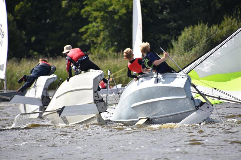 Broadland Youth Regatta at Rollesby Broad - photo © Trish Barnes