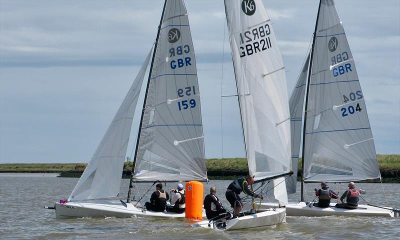 K6s at Aldeburgh photo copyright Simon Fulford taken at Aldeburgh Yacht Club and featuring the K6 class