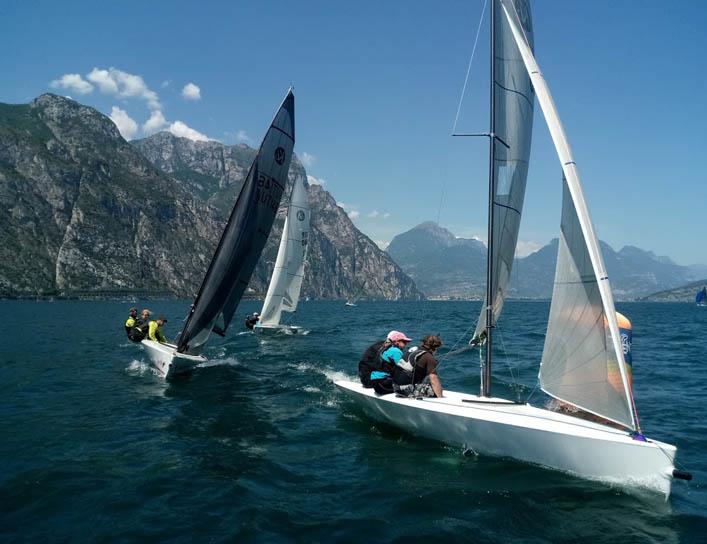 K6 Eurocup at Lake Garda photo copyright Fausto Maroni taken at Fraglia Vela Riva and featuring the K6 class