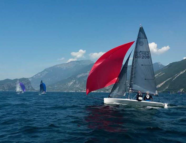K6 Eurocup at Lake Garda photo copyright Fausto Maroni taken at Fraglia Vela Riva and featuring the K6 class