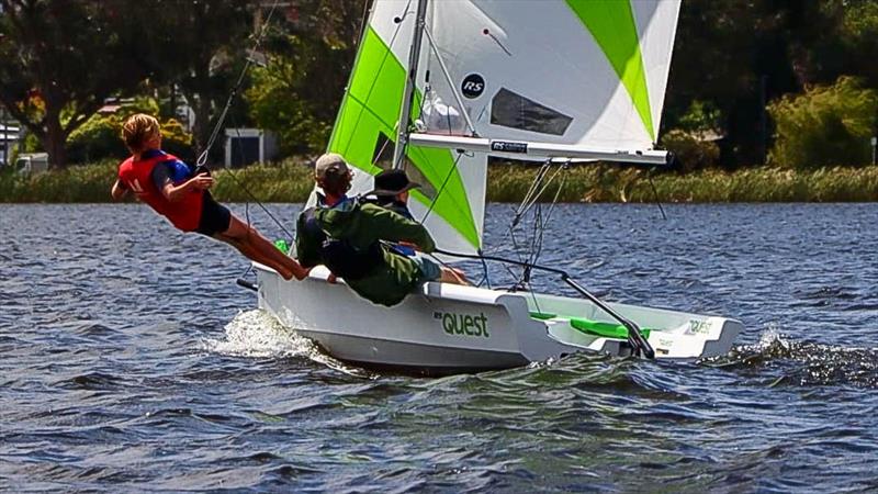 RS Quest sailing three-up - available from NZ Sailcraft - September photo copyright NZ Sailcraft taken at  and featuring the RS Quest class