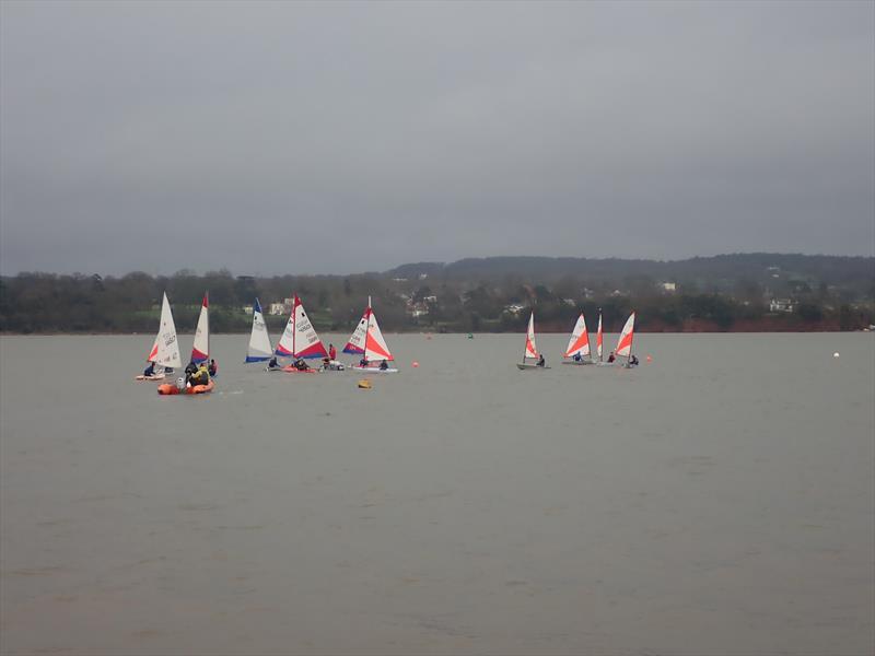 Junior Winter Race Training at Starcross photo copyright Andrew Paley taken at Starcross Yacht Club and featuring the RS Tera class