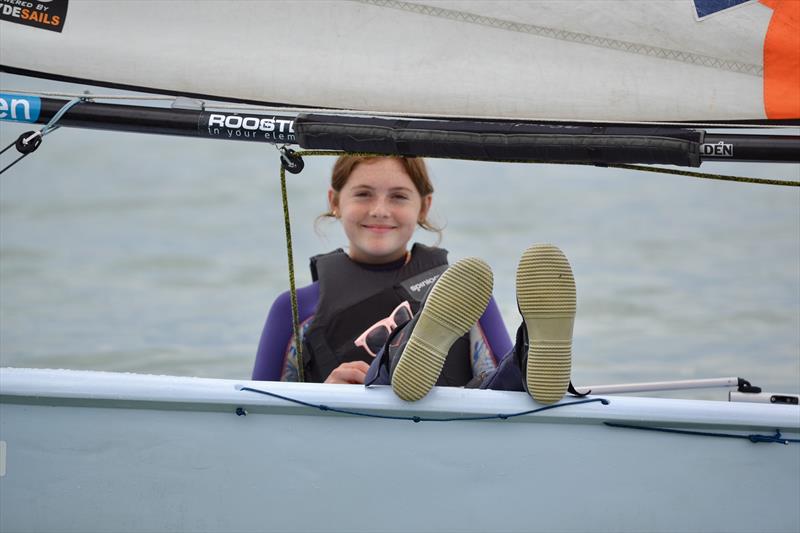 Gurnard Sailing Club Junior Championship photo copyright Jenny Preston taken at Gurnard Sailing Club and featuring the RS Tera class