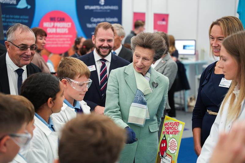 HRH The Princess Royal attends the first-ever Protect our Playground Reception - photo © Royal Yachting Association