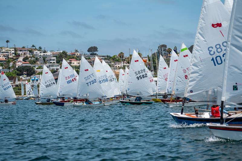 Dutch Shoe Marathon photo copyright Simone Staff Photography taken at San Diego Yacht Club and featuring the Sabot class