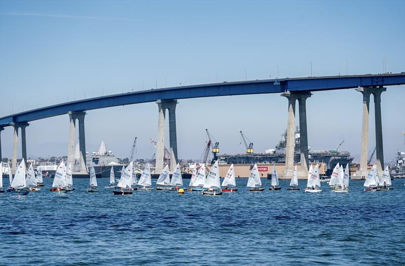 2023 Dutch Shoe Marathon photo copyright Simone Staff taken at San Diego Yacht Club and featuring the Sabot class