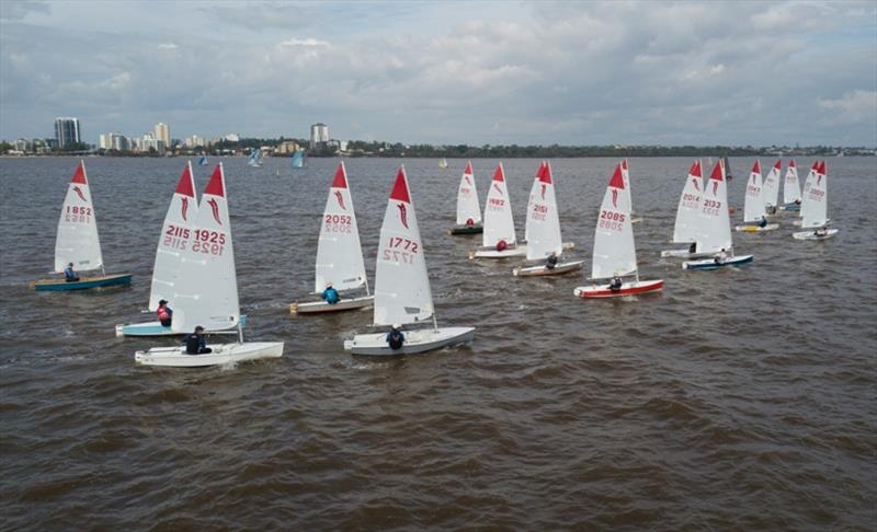 Sabre WA State Championship 2021 photo copyright John Chapman taken at Perth Dinghy Sailing Club and featuring the Sabre class