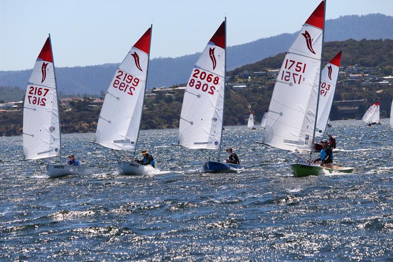 44th Sabre Nationals in Hobart photo copyright Peter Watson taken at Royal Yacht Club of Tasmania and featuring the Sabre class