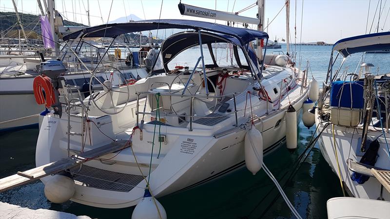 Our home for a week - Aeolos - a 45 ft Beneteau photo copyright Richard Gladwell taken at  and featuring the  class