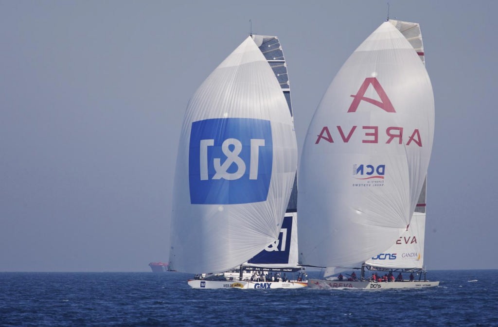 German Team was defeated by Areva Challenge - Round Robin 2 Louis Vuitton Cup photo copyright Richard Walch  taken at  and featuring the  class