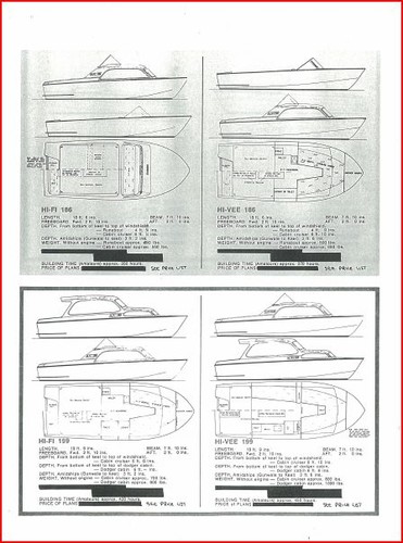 Hi-Fi Trailer Cabin Cruiser Runabouts (2 pics and GA drawings) © SW