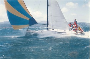 Young 11 on the surge in Wellington photo copyright Jim Young taken at  and featuring the  class