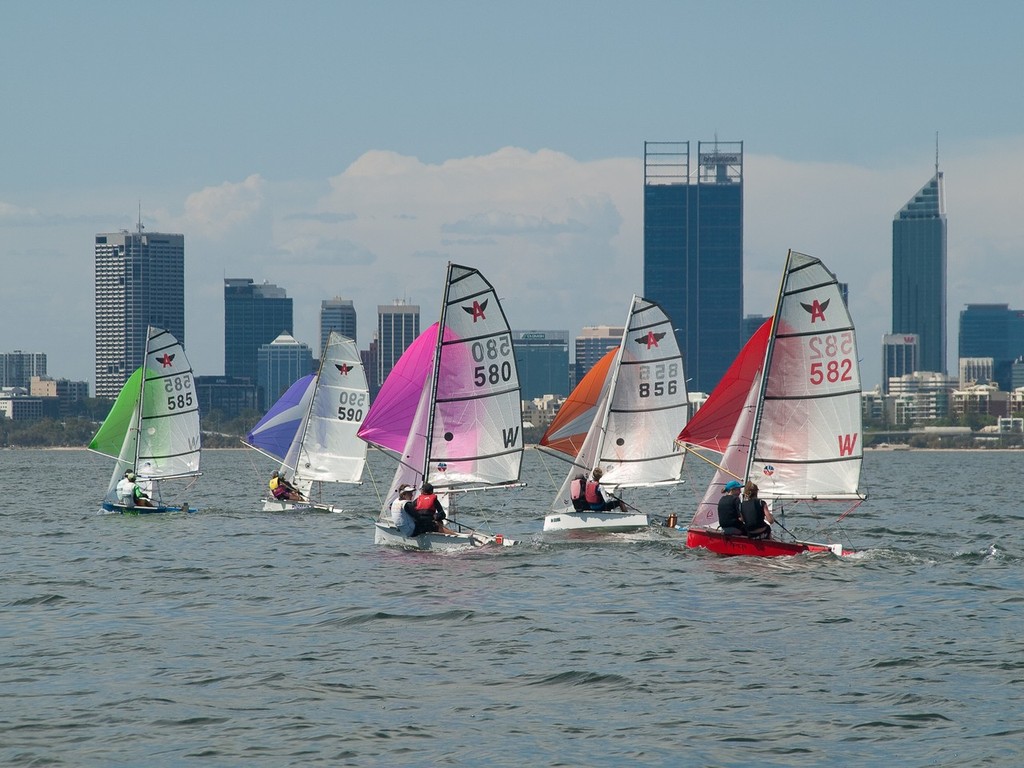 Flying Ants on the Perth Skyline - 2012/13 Sunsmart FA National - photo © Pete Kovesi