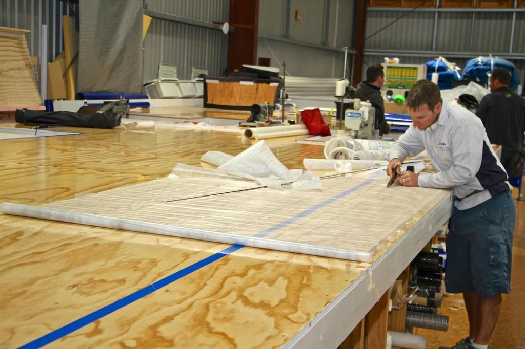 Sailmakers working in North Sails NZ loft  photo copyright Richard Gladwell/Sail-World NZ taken at  and featuring the  class