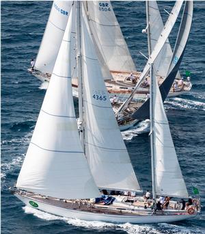 Swan 65 Saida, a Sparkman and Stephens design from Switzerland, during the third day of competition - Rolex Swan Cup photo copyright Quinag taken at  and featuring the  class