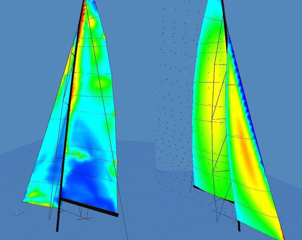 FSI gives Hall Spars the ability to integrate sail shape and mast bend and various sail configurations © Hall Spars http://www.hallspars.com/