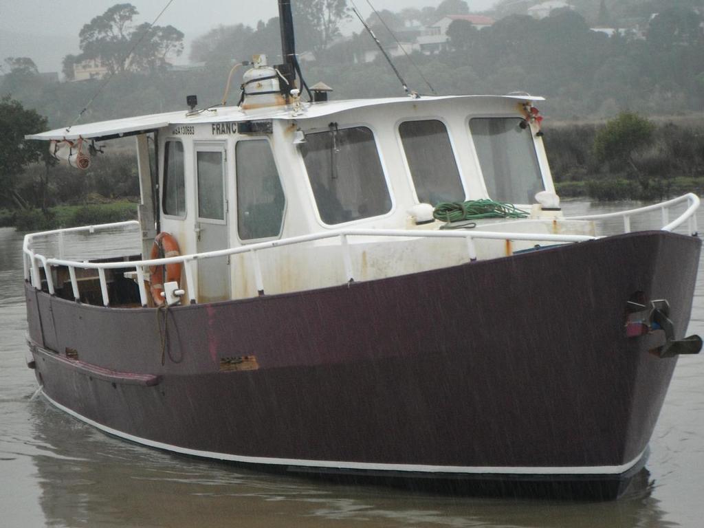 The charter fishing boat Francie is missing on the Kaipara harbour - November 26, 2016 photo copyright SW taken at  and featuring the  class