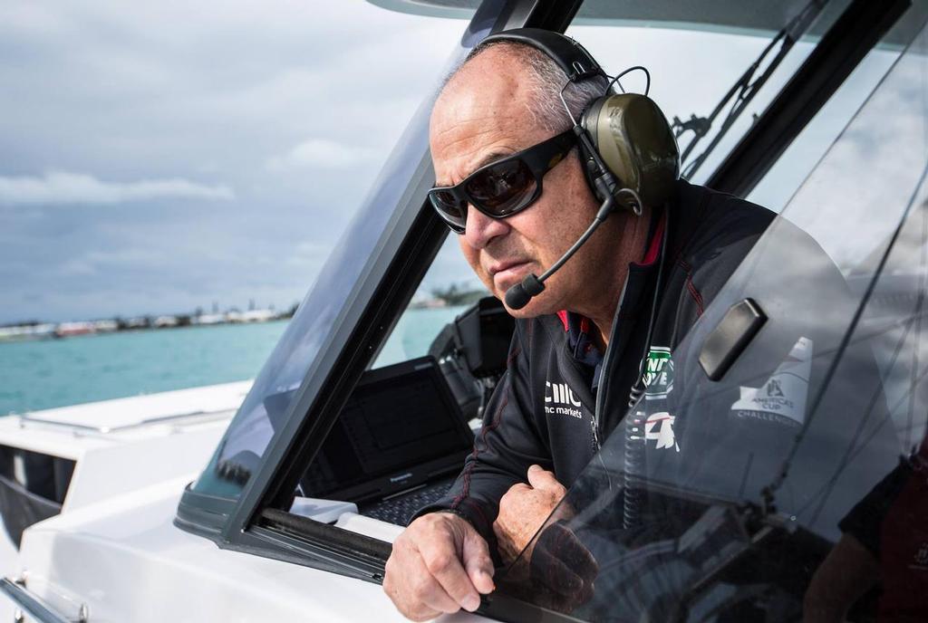 Structural Engineer Dirk Kramers - on the water in the 2017 America's Cup with Land Rover BAR A day in the Life of Land Rover BAR - photo © Alex Palmer