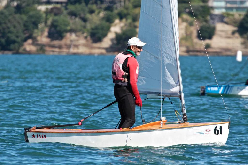 Phil McNeil - Starling National Championships - Final Day - Wakatere Boating Club. April 18, 2017 - photo © Richard Gladwell www.photosport.co.nz