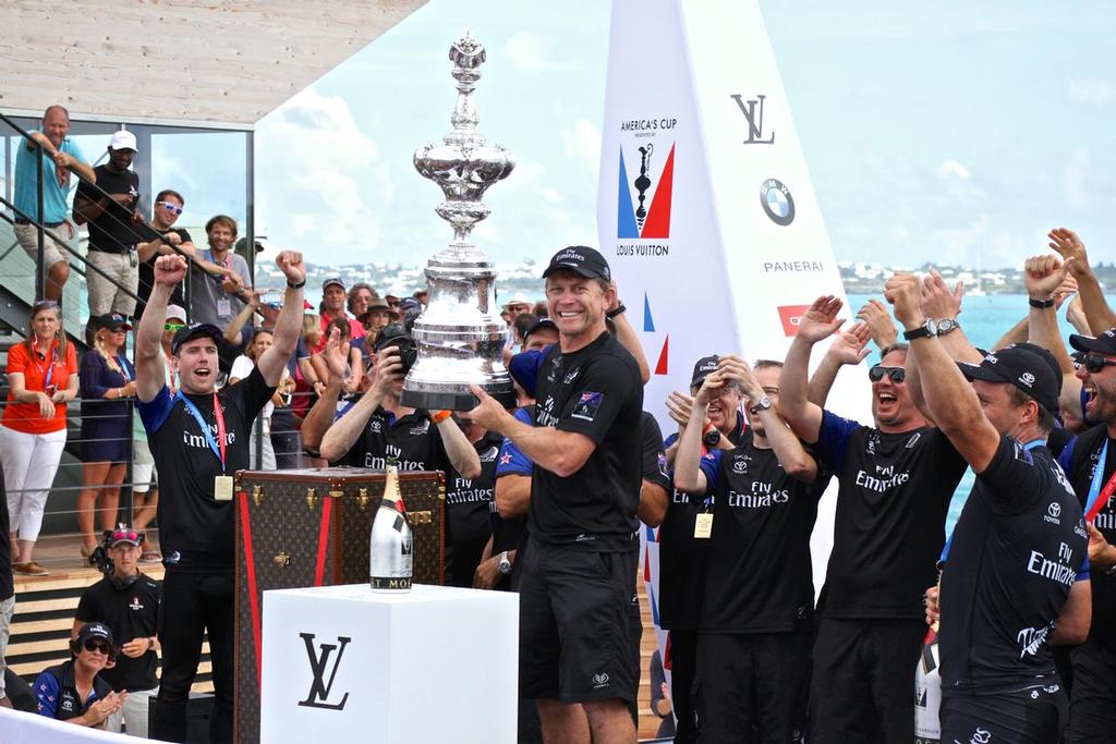 Sean Regan, Boatbuilding and Shore team Co-ordinator - Emirates Team New Zealand America's Cup - Presentation - Bermuda June 26, 2017 - photo © Richard Gladwell www.photosport.co.nz