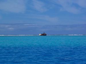 Beveridge Reef photo copyright Google Earth taken at  and featuring the  class