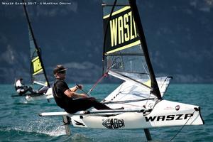 Day 1 – WASZP International Games photo copyright  Martina Orsini taken at  and featuring the  class