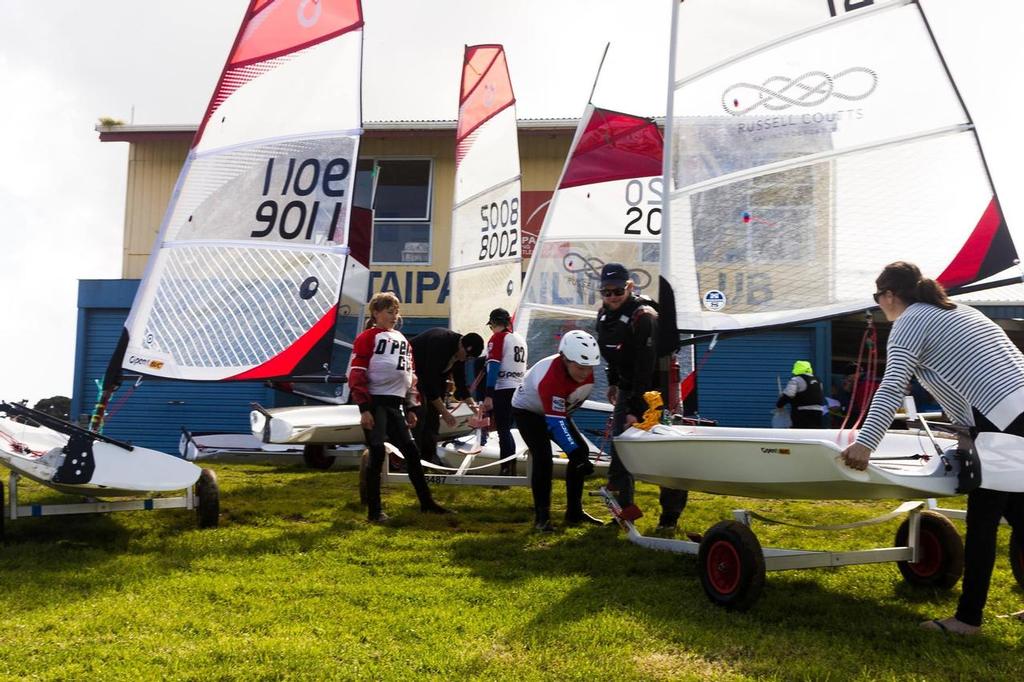  - O'pen BIC - Taipa Sailing Club, September 2017 - photo © Taipa Sailing Club www.facebook.com/TaipaSailingClub