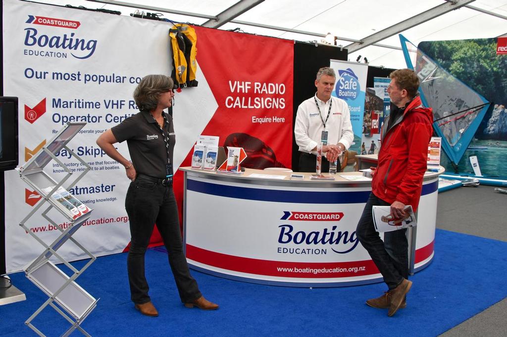 Coastguard Boating Education - 2017 Auckland on the Water Boat Show - Day 4 © Richard Gladwell www.photosport.co.nz