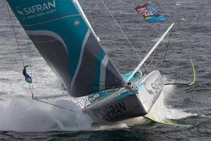 Could the next Barn Door Trophy winner look like this IMOCA 60? photo copyright  Jean-Marie Liot taken at  and featuring the  class
