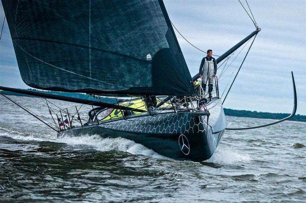 Alex Thomson and Hugo Boss, powered by Doyle Sails, placed second in the 2016 Vendee Globe and set two new world sailling records photo copyright Alex Thomson Racing taken at  and featuring the  class
