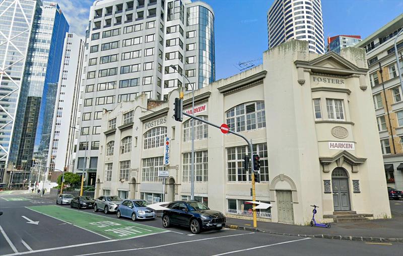 A.W Foster & Co building still stands on the original site and is heritage listed - photo © Google Earth