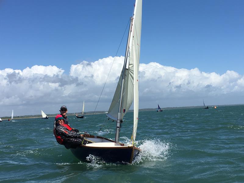 Lymington River Scow Travellers at Keyhaven photo copyright Karl Thorne taken at Keyhaven Yacht Club and featuring the Scow class