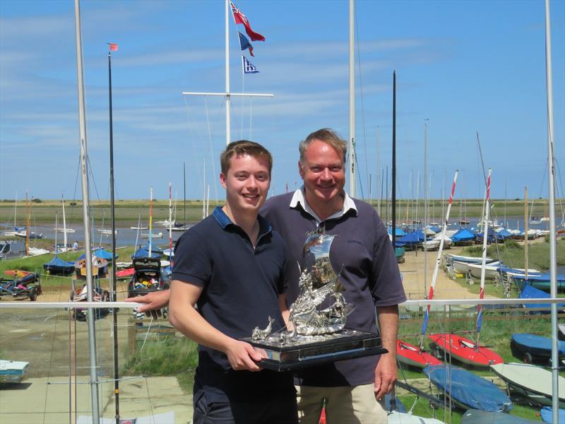 William and Chris Gibbs win the British Sharpie Championship at Brancaster Staithe SC - photo © James Case