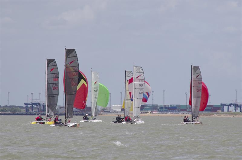 2016 Shearwater Nationals at Harwich photo copyright James Willmott taken at Royal Harwich Yacht Club and featuring the Shearwater class