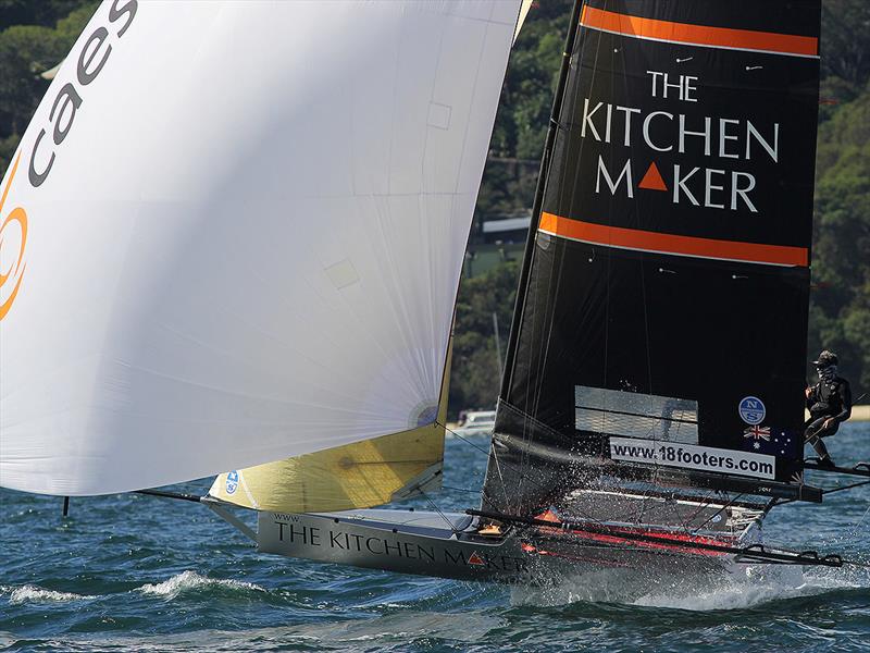 The Kitchen Maker finished sixth in  18ft Skiff JJ Giltinan Championship Race 8 - photo © Frank Quealey