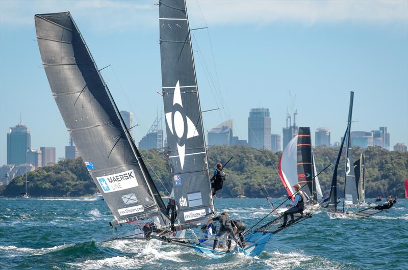 Races 6 & 7 on day 4 the 2020 18ft Skiff JJ Giltinan Championship - photo © Michael Chittenden