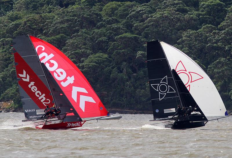 2022 JJ Giltinan 18ft Skiff Championship Race 5 photo copyright Frank Quealey taken at Australian 18 Footers League and featuring the 18ft Skiff class