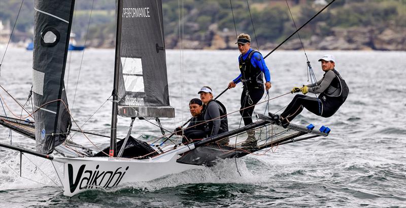 Vaikobi during the 18ft Skiff Queen of the Harbour 2024 - photo © SailMedia