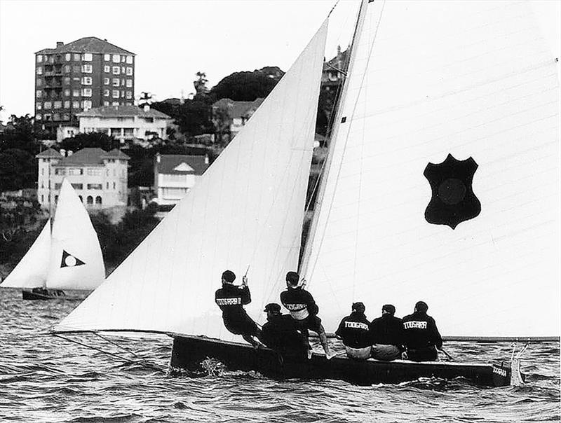 Toogara, Cliff Monkhouse's champion in the 1960s photo copyright John Stanley Collection taken at Australian 18 Footers League and featuring the 18ft Skiff class