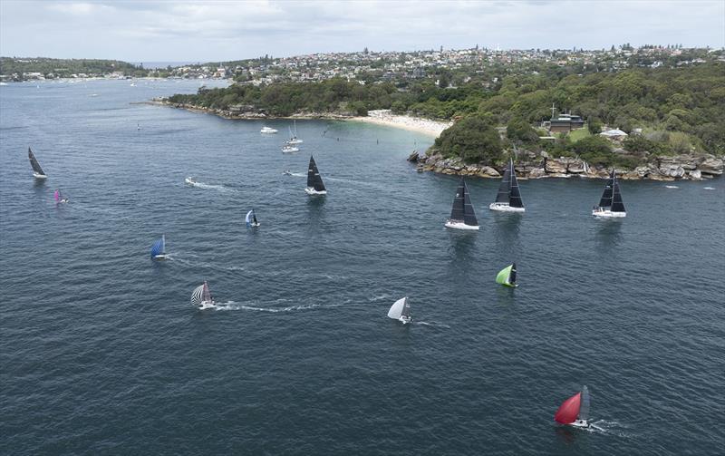 Harbour Marathon - League's 90th birthday photo copyright SailMedia taken at Australian 18 Footers League and featuring the 18ft Skiff class