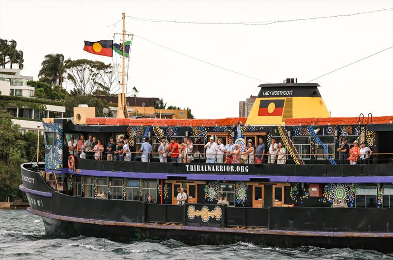 Spectator ferry saw plenty of action - 2025 SIXT Spring 18ft skiff Championship - photo © SailMedia