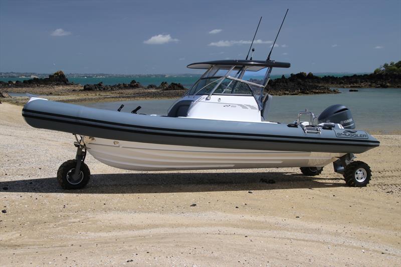 Smuggler Marine offer amphibious options on the Smuggler Strata 800 - by Smuggler Marine photo copyright Smuggler Marine taken at  and featuring the  class