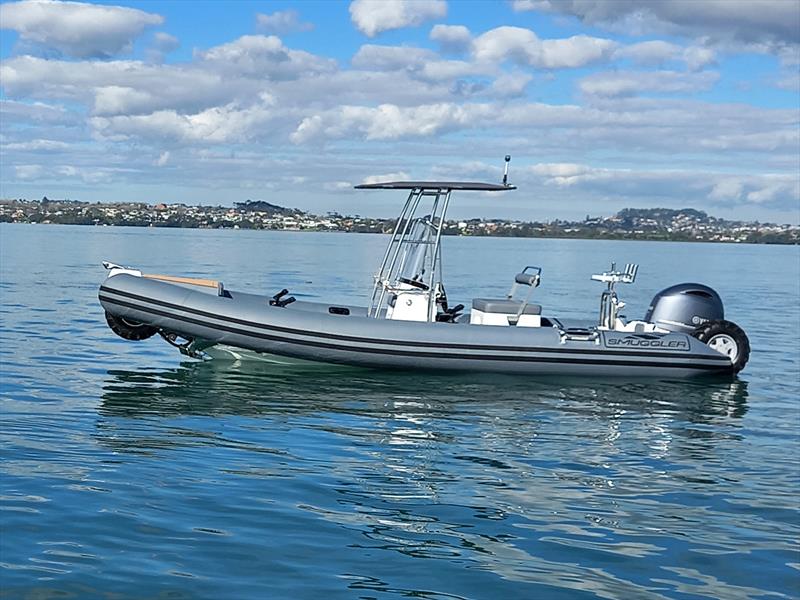 Once the wheels are up, the Smuggler Strata 700 looks much like a regular RIB photo copyright Roger Mills taken at  and featuring the  class