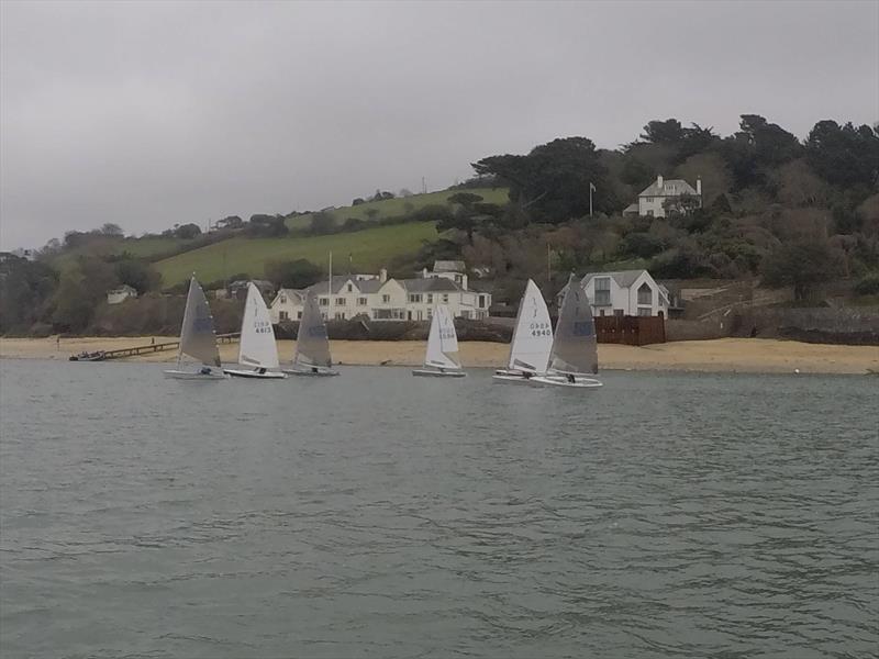 Salcombe Yacht Club Spring Series Race 1 photo copyright Alan Walker taken at Salcombe Yacht Club and featuring the Solo class