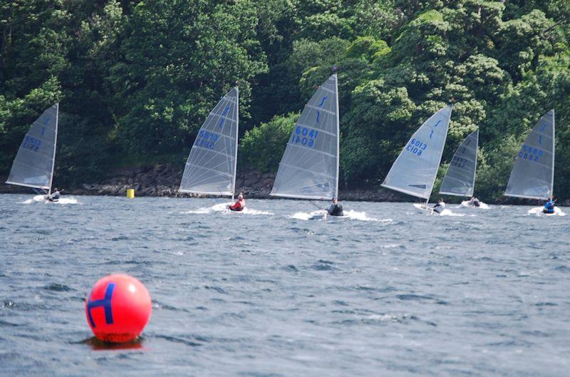 Winder Boats Solo Northern Circuit at Ogston photo copyright John Mensforth taken at Ogston Sailing Club and featuring the Solo class