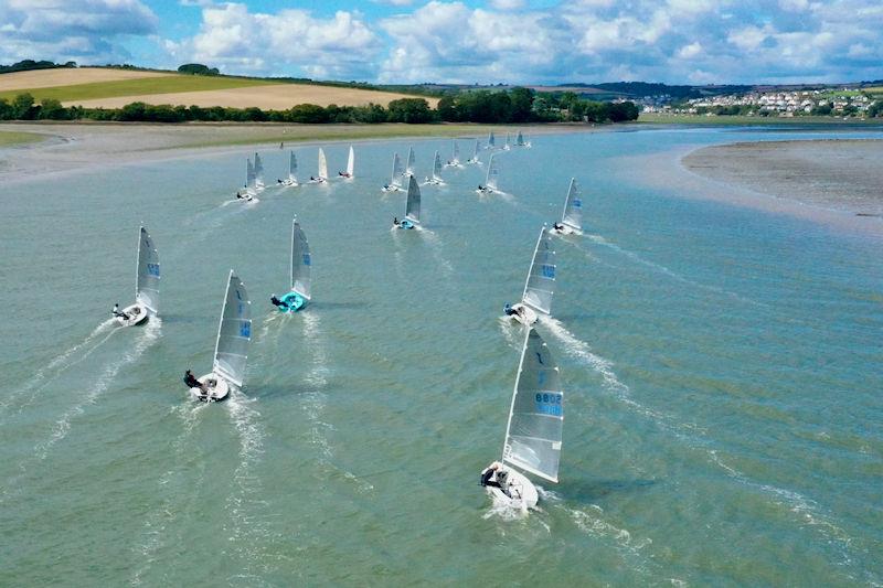 Salcombe Gin© SYC Regatta 2023 photo copyright Lucy Burn taken at Salcombe Yacht Club and featuring the Solo class