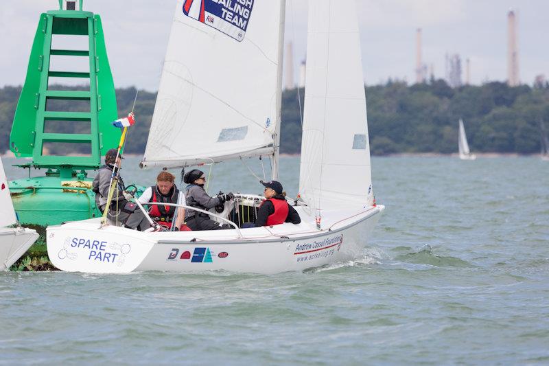 A race-grade Sonar keelboat is helping disabled sailors reach maximum independence on the water photo copyright Andrew Cassell Foundation taken at  and featuring the Sonar class